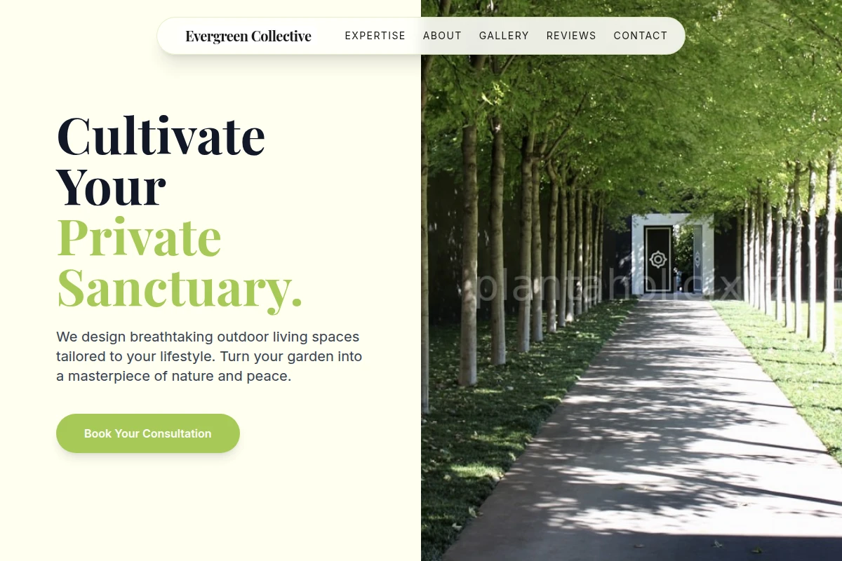 Fiddle Leaf Garden Design