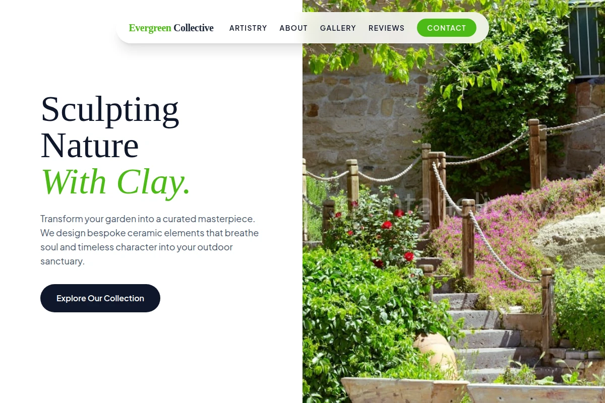 Ceramic Garden Design